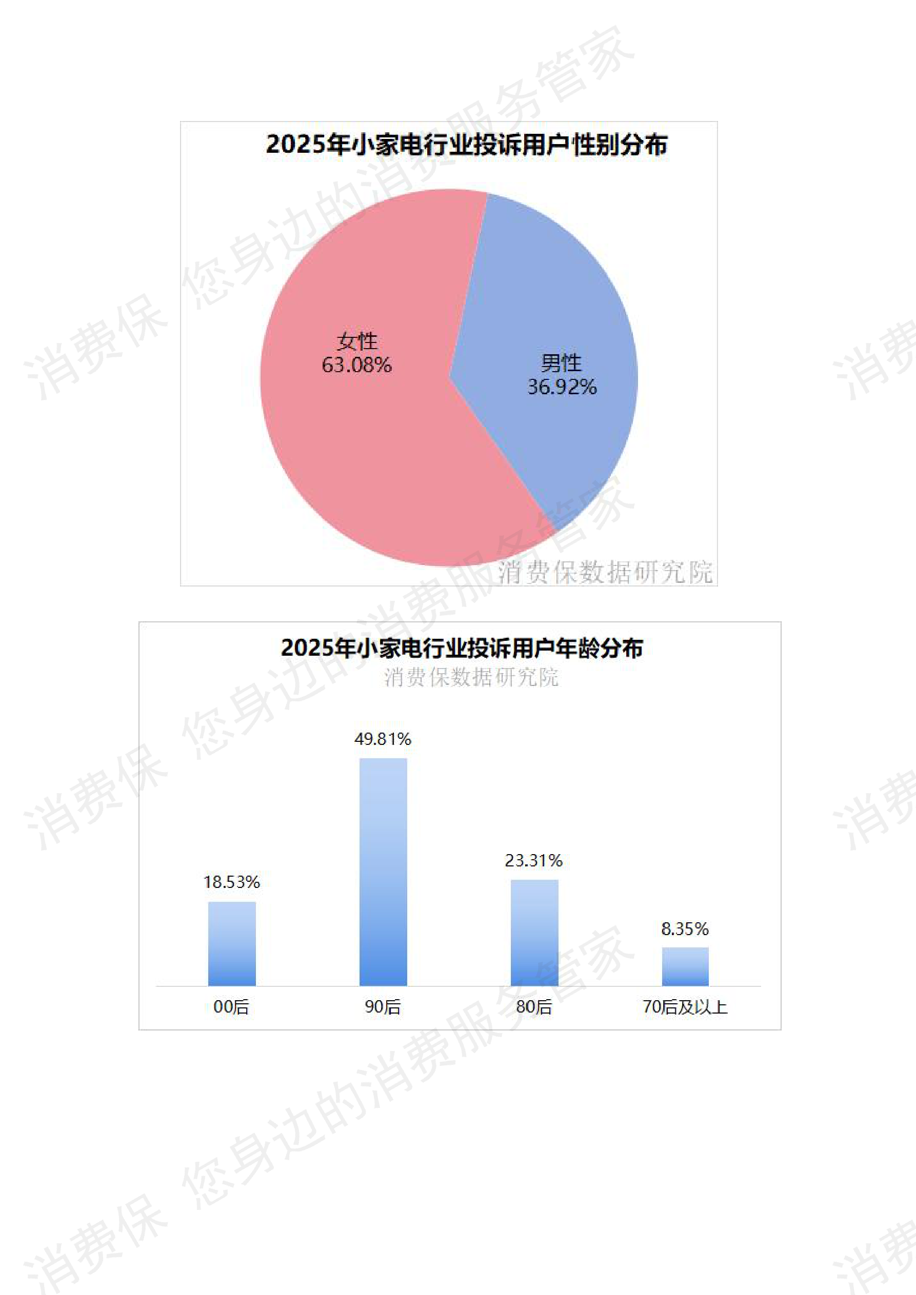 2025年度小家电投诉数据分析报告