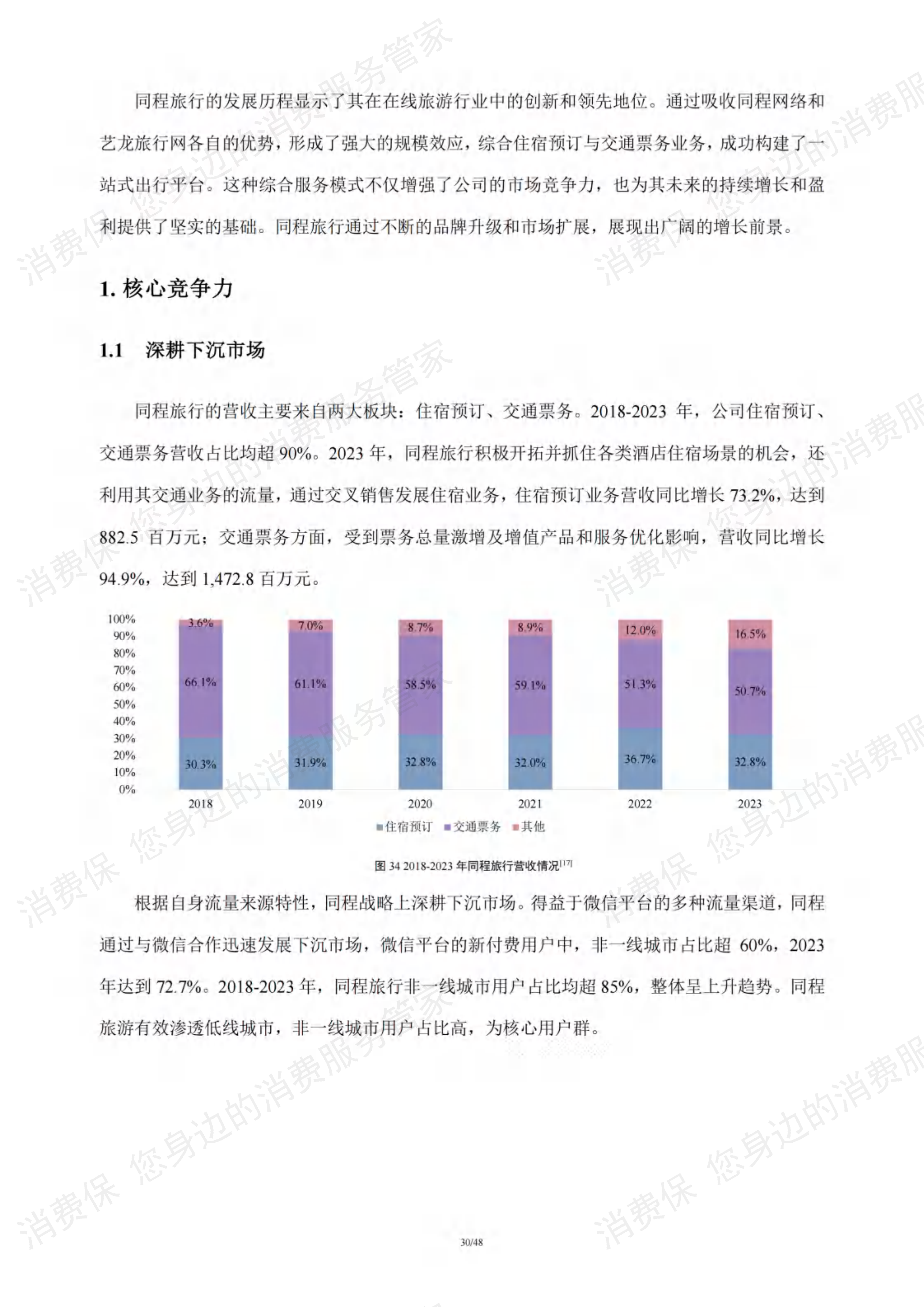 在线旅游行业研究报告